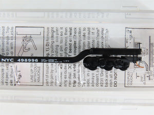 N Micro-Trains MTL 109020 NYC New York Central Depressed Center Flat Car #498996