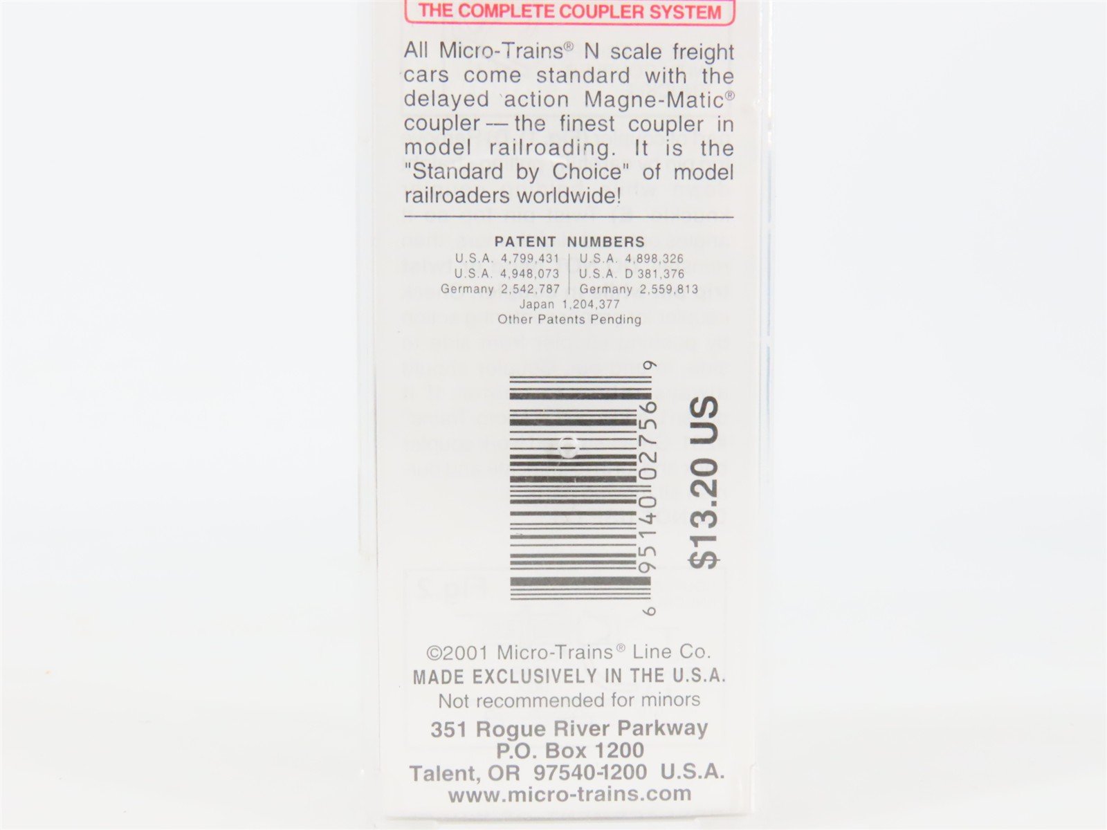 N Micro-Trains MTL 109020 NYC New York Central Depressed Center Flat Car #498996