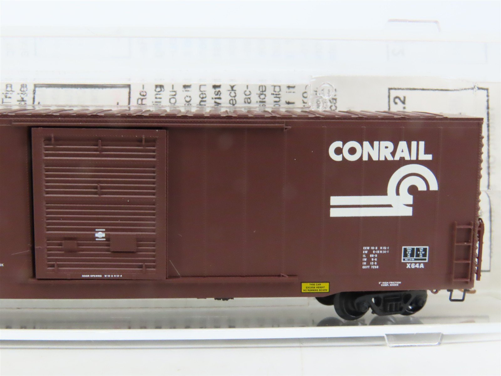 N Scale Micro-Trains MTL 104040 CR Conrail 60' Excess Height Box Car #216722