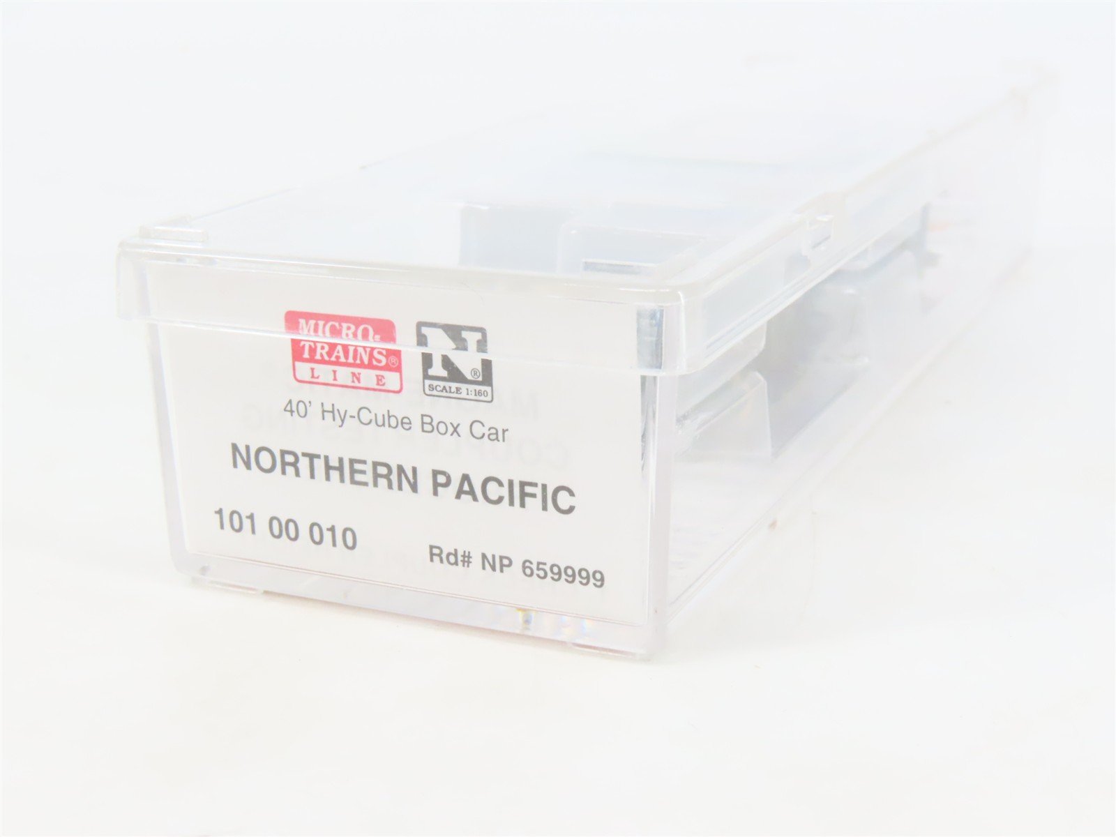 N Scale Micro-Trains MTL 10100010 NP Northern Pacific 40' Hy-Cube Boxcar #659999