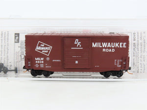 N Scale Micro-Trains MTL 10100020 MILW Milwaukee Road 40' Hy-Cube Box Car #4608