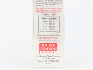 N Scale Micro-Trains MTL 103030 ATSF Santa Fe 60' Excess Height Box Car #37575