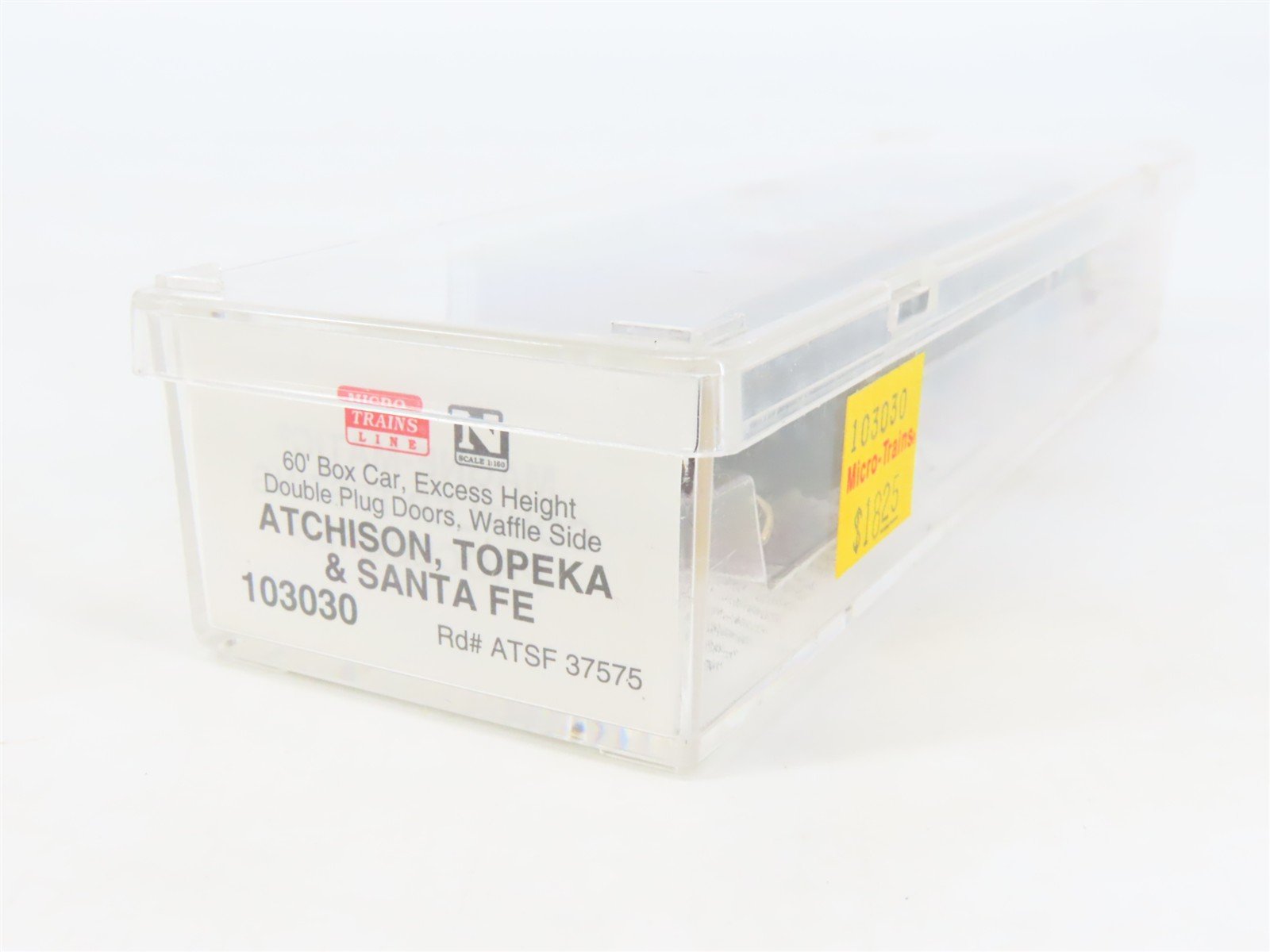 N Scale Micro-Trains MTL 103030 ATSF Santa Fe 60' Excess Height Box Car #37575