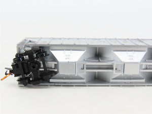 N Scale Micro-Trains MTL 09944050 MILW 3-Bay Covered Hopper #98762 w/ Graffiti