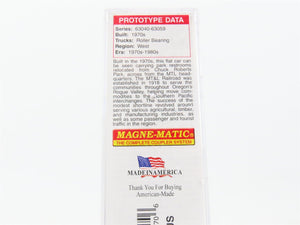 N Micro-Trains MTL 06400510 MTL Medford Talent & Lake Creek TOFC Flat Car #63569