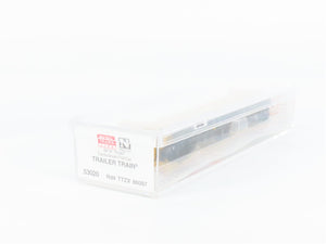 N Scale Micro-Trains 53020 TTZX Trailer Train 60' Centerbeam Flat Car 86097 RTR