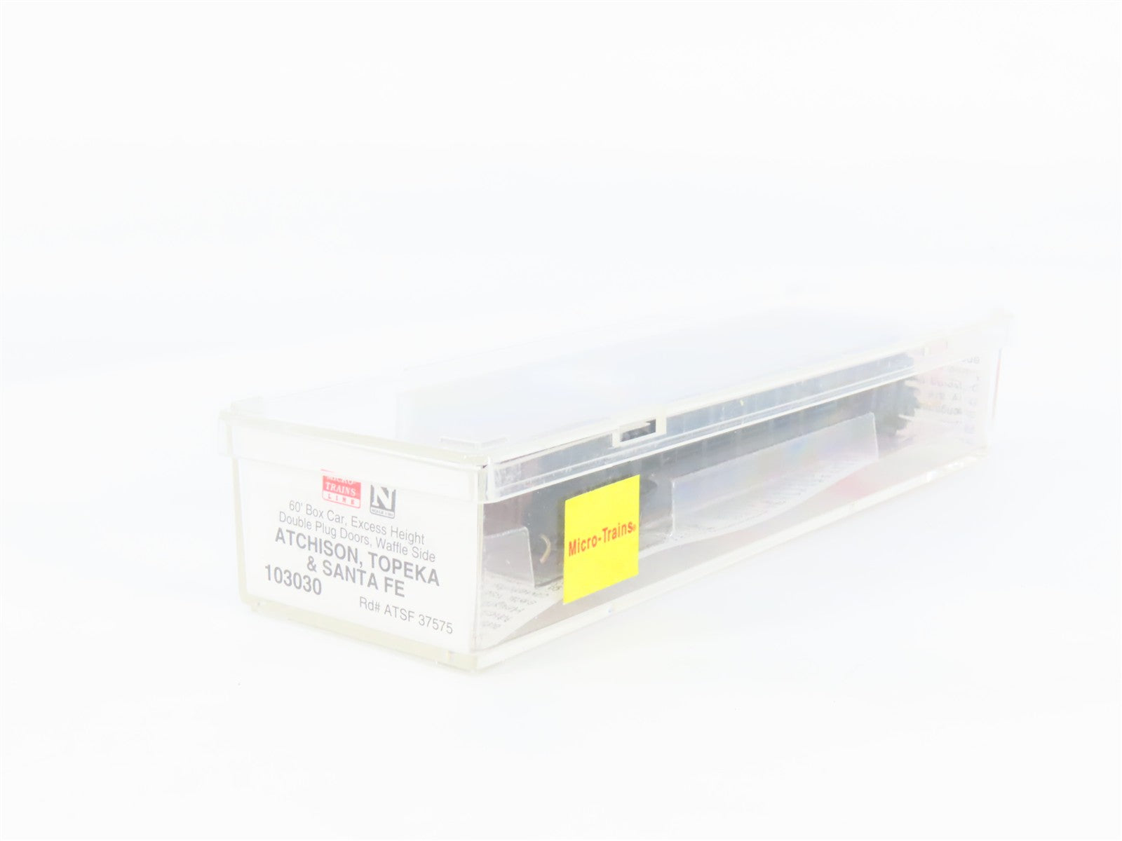 N Scale Micro-Trains 103030 ATSF Atchison, Topeka & Santa Fe 60' Box Car RTR