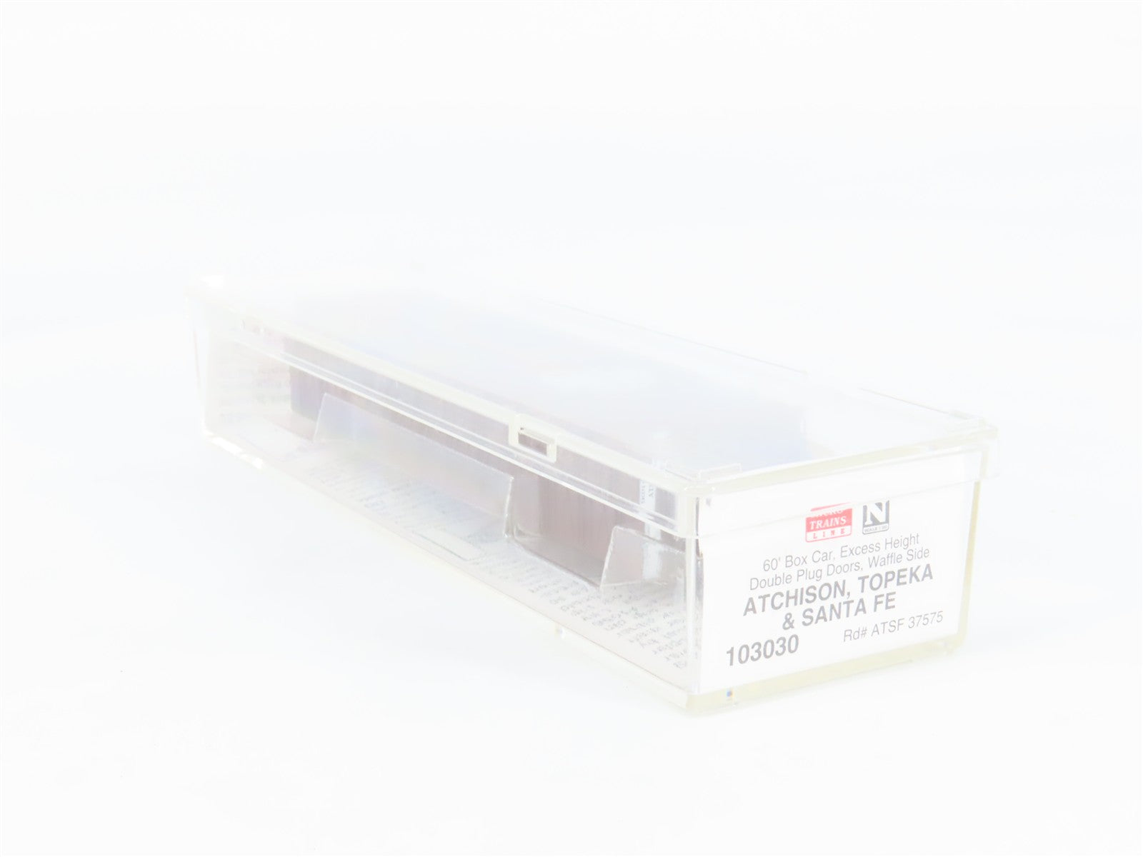 N Scale Micro-Trains 103030 ATSF Atchison, Topeka & Santa Fe 60' Box Car RTR