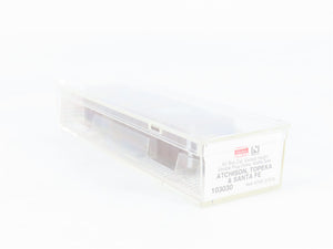 N Scale Micro-Trains 103030 ATSF Atchison, Topeka & Santa Fe 60' Box Car RTR
