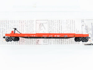 N Scale Micro-Trains 64070 CP Rail Converted TOFC Flat Car 504485 RTR