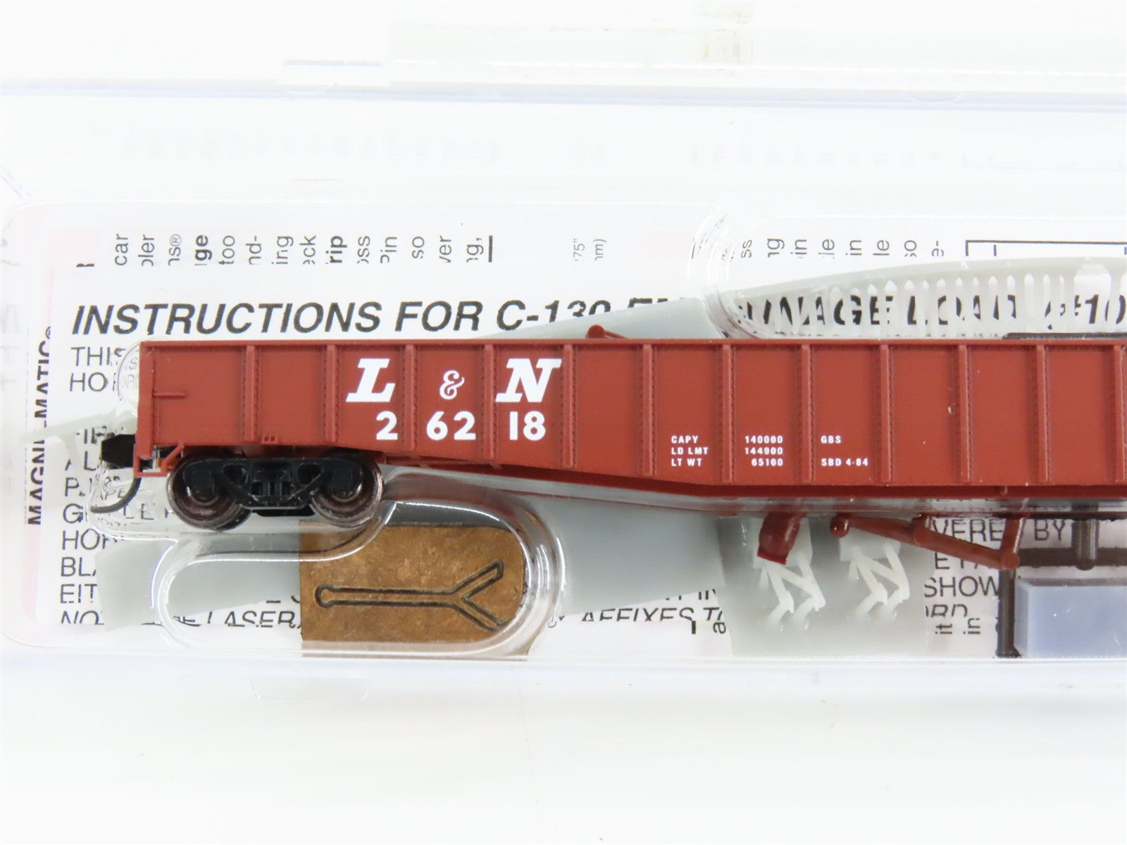 N Scale Micro-Trains 10700110 L&N Louisville & Nashville 65' Mill Gondola RTR