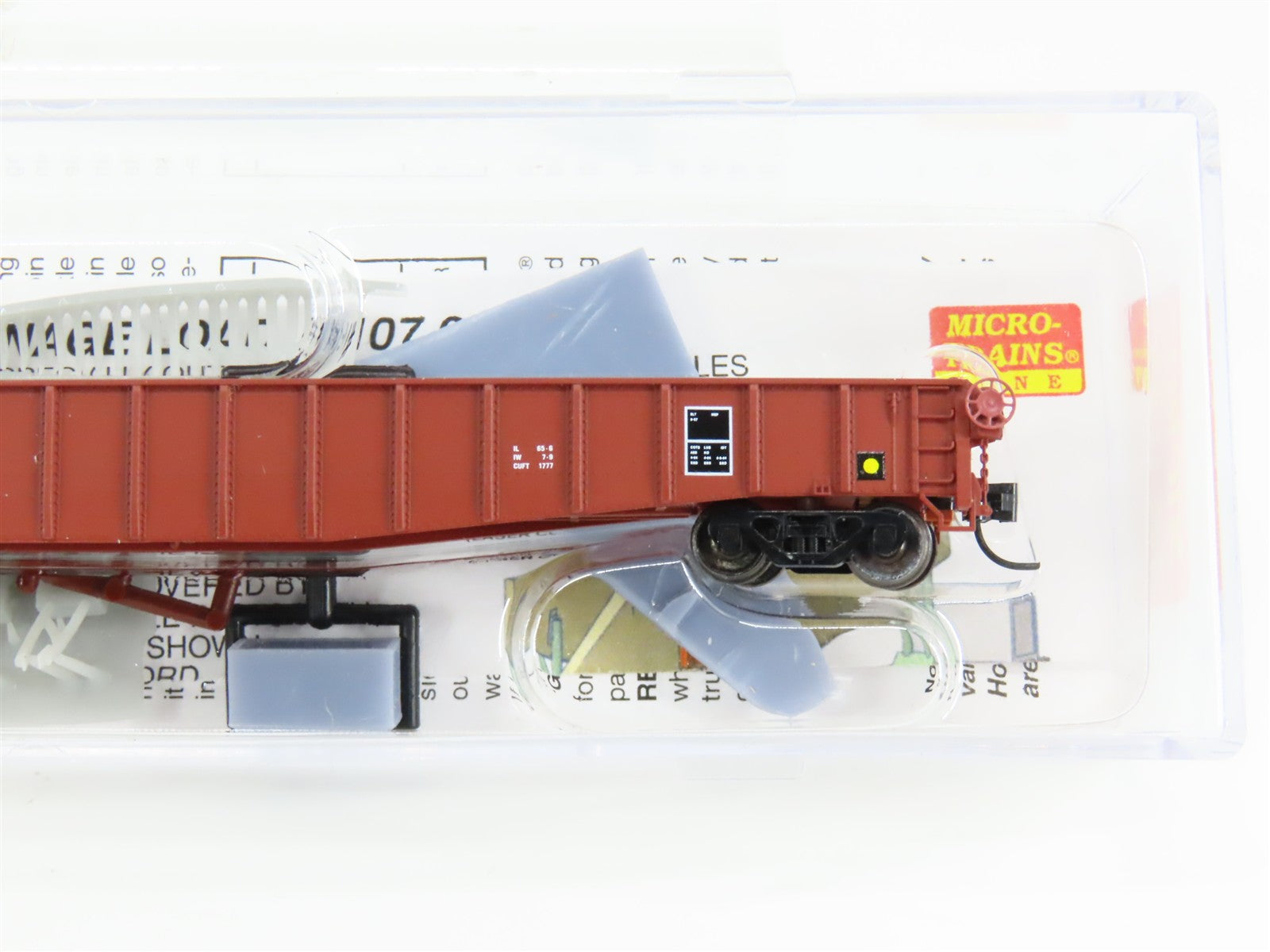 N Scale Micro-Trains 10700110 L&N Louisville & Nashville 65' Mill Gondola RTR