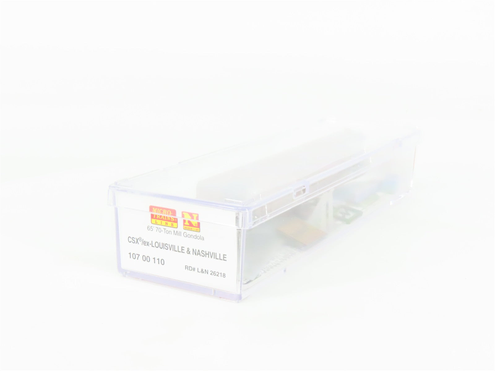 N Scale Micro-Trains 10700110 L&N Louisville & Nashville 65' Mill Gondola RTR