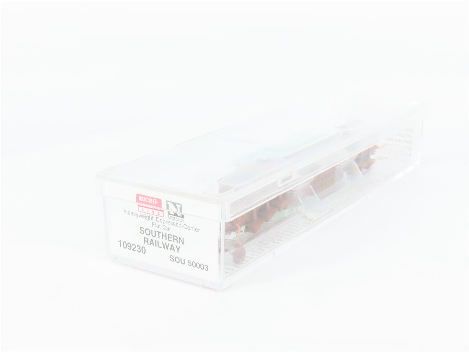 N Scale Micro-Trains 109230 SOU Southern Railway Flat Car 50003 RTR