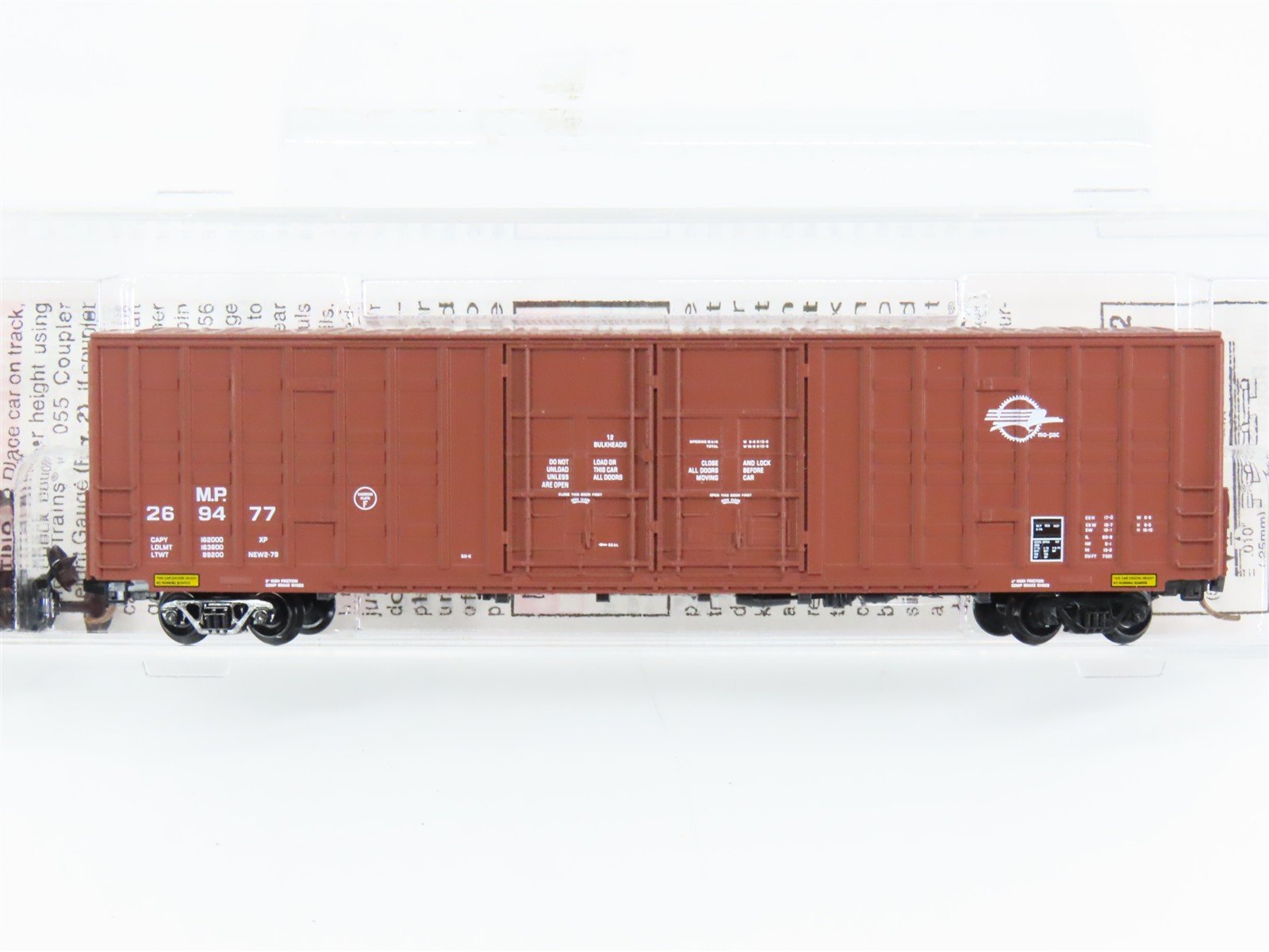 N Scale Micro-Trains 103090 MP Missouri Pacific 60' Box Car 269477 RTR