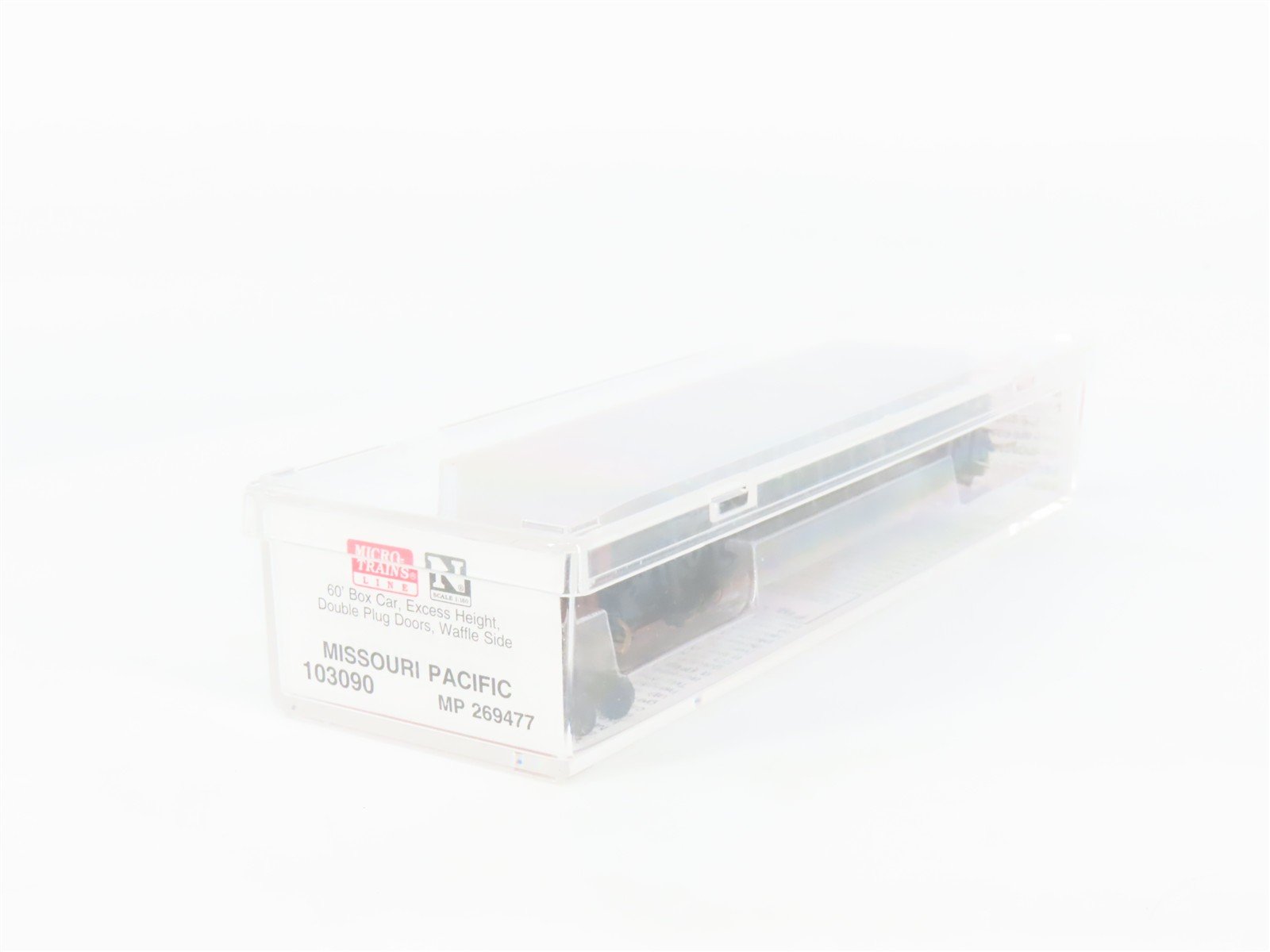 N Scale Micro-Trains 103090 MP Missouri Pacific 60' Box Car 269477 RTR