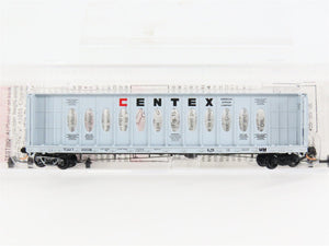 N Scale Micro-Trains 53040 TCAX Centex 60' Centerbeam Flat Car 700038 RTR