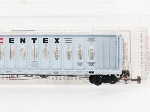 N Scale Micro-Trains 53040 TCAX Centex 60' Centerbeam Flat Car 700038 RTR