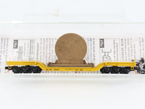 N Scale Micro-Trains 10900250 SL-SF St. Louis-San Francisco Flat Car 3900 RTR