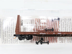 N Scale Micro-Trains 54020 SP Southern Pacific 61' Bulkhead Flat Car 508898 RTR