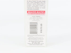 N Scale Micro-Trains 05400030 St. Louis-Southwestern 61' Bulkhead Flat Car RTR