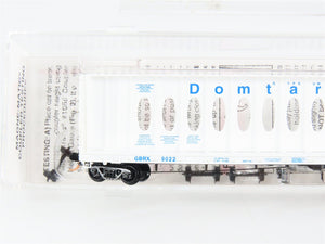 N Scale Micro-Trains 53510 GBRX Domtar Gypsum 60' Flat Car 9022 RTR