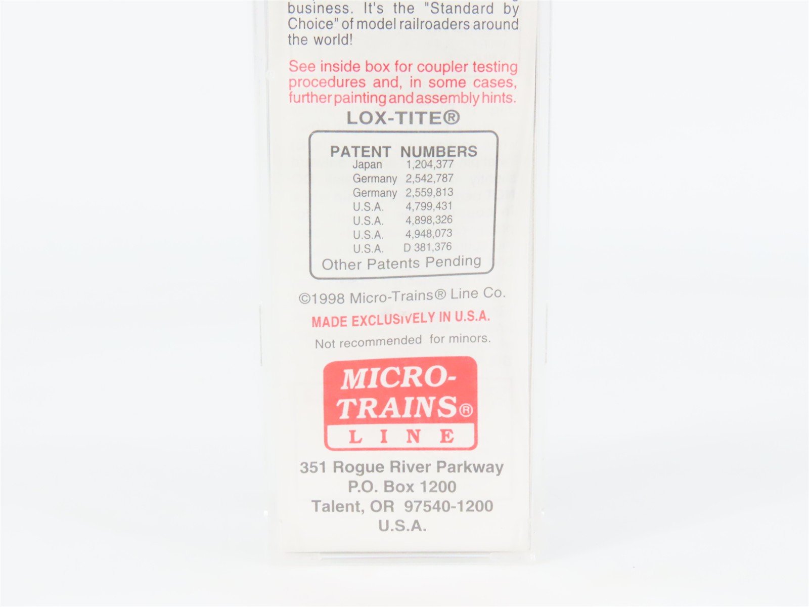 N Scale Micro-Trains 53010 BN Burlington Northern 60' Flat Car 624469 RTR