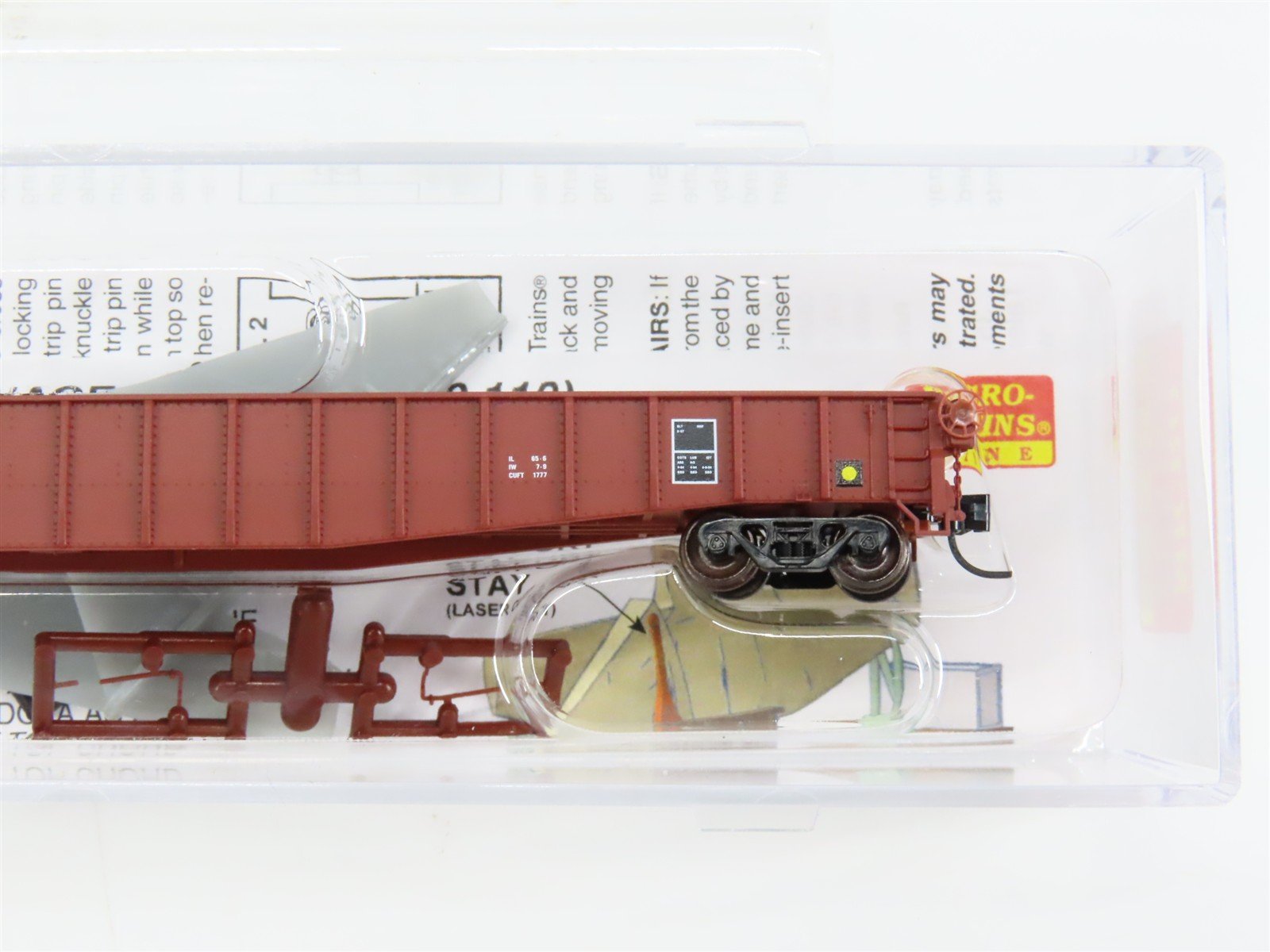 N Scale Micro-Trains 10700110 Louisville & Nashville 65' 70-Ton Mill Gondola RTR