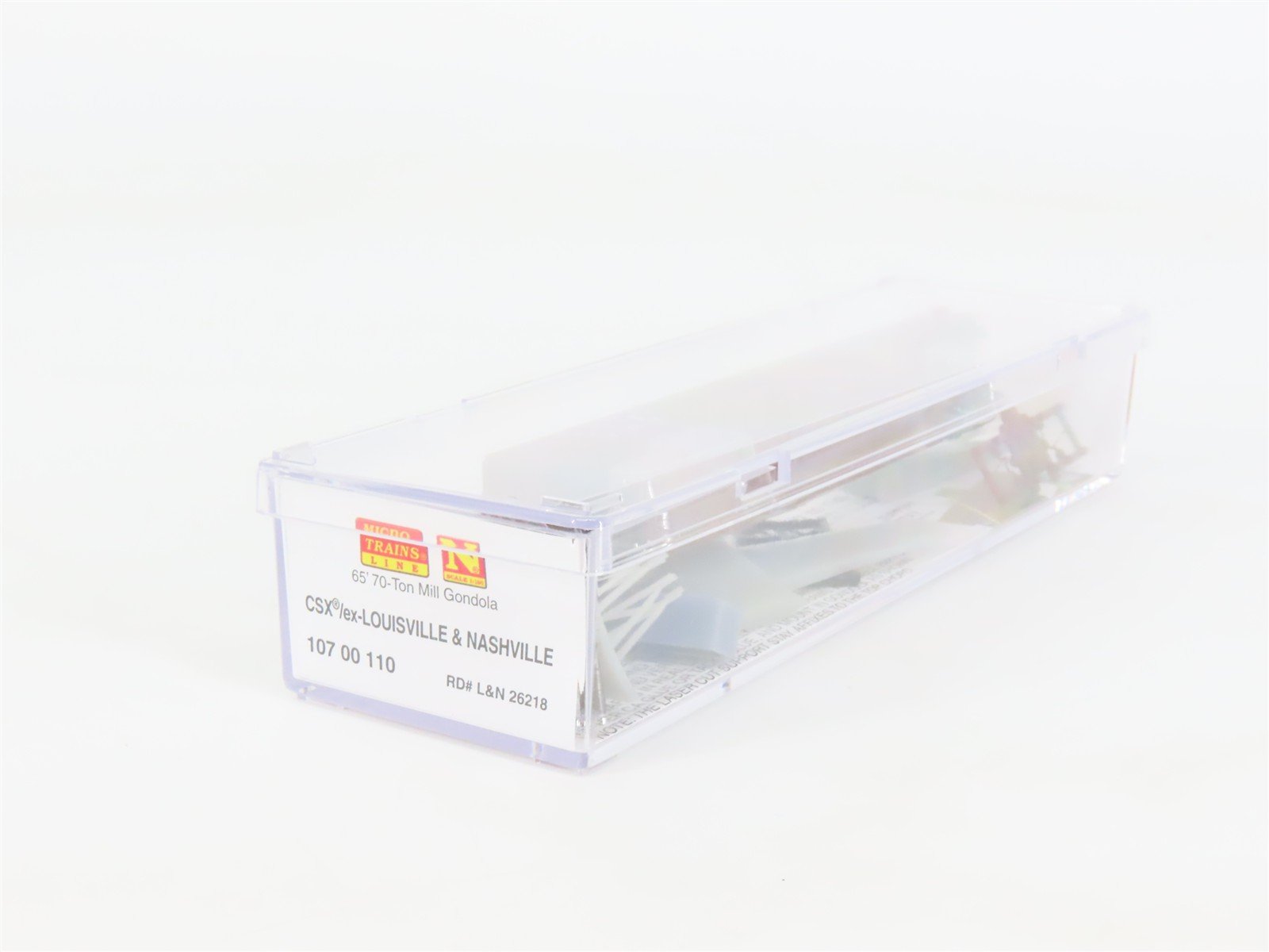 N Scale Micro-Trains 10700110 Louisville & Nashville 65' 70-Ton Mill Gondola RTR
