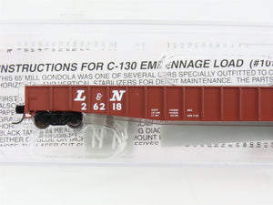 N Scale Micro-Trains 10700110 L&N Louisville & Nashville 65' Mill Gondola RTR