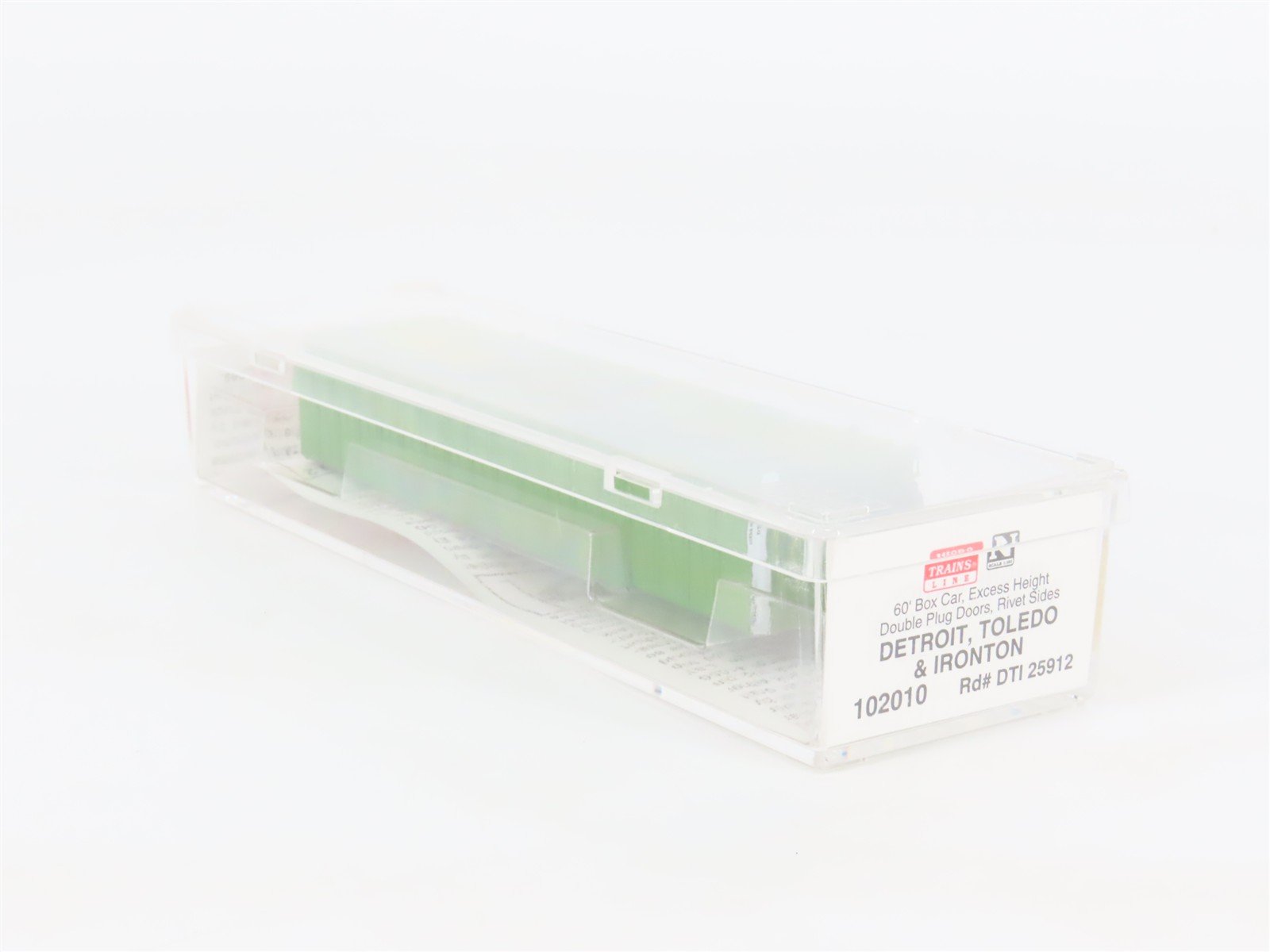 N Scale Micro-Trains 102010 DTI Detroit, Toledo & Ironton 60' Box Car 25912 RTR