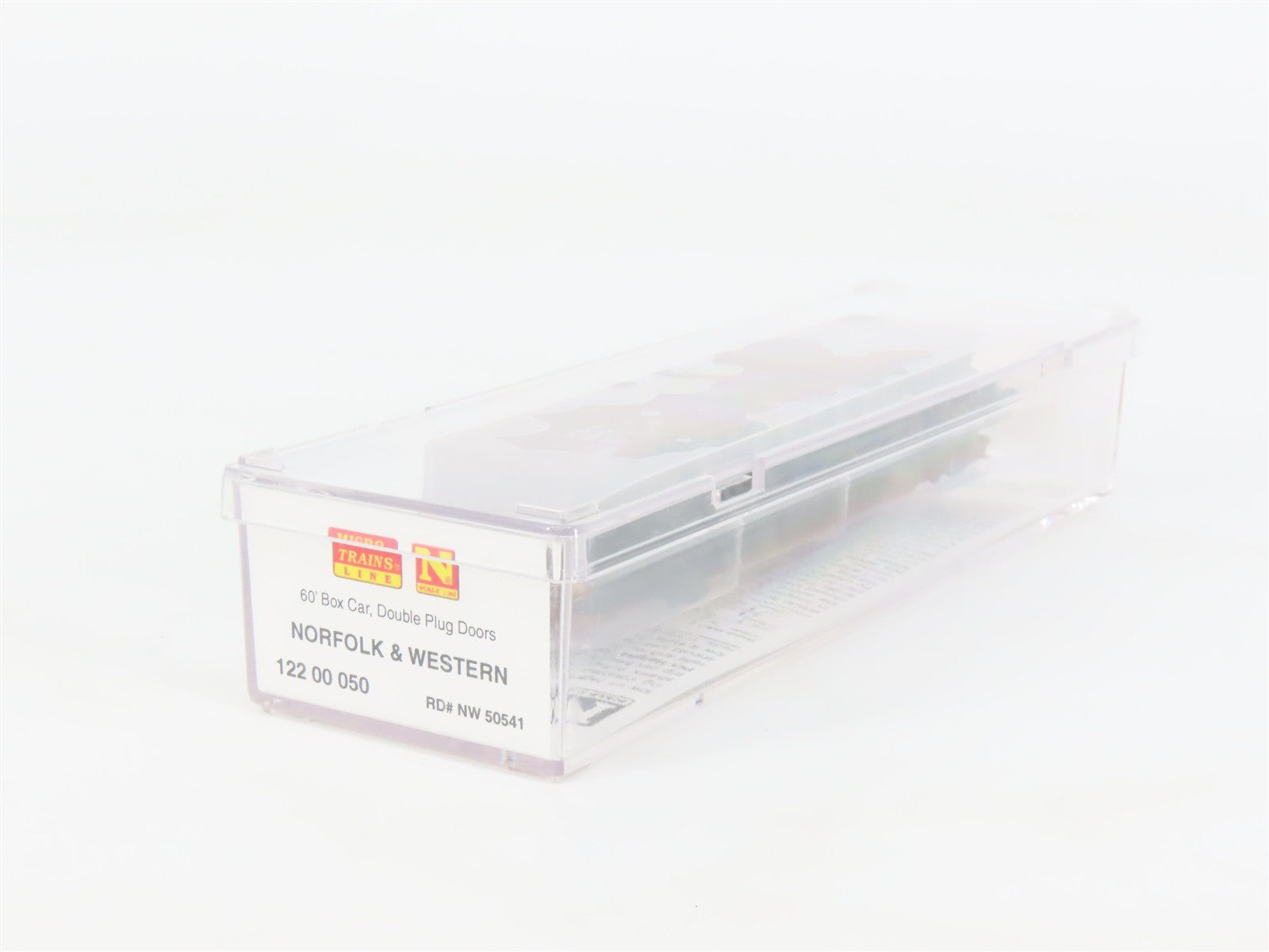 N Scale Micro-Trains 12200050 Norfolk & Western 60' Double Plug Door Box Car RTR