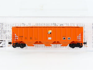 N Scale Micro-Trains 09600090 EUGX FAR-MAR-CO 3-Bay Covered Hopper 15 RTR