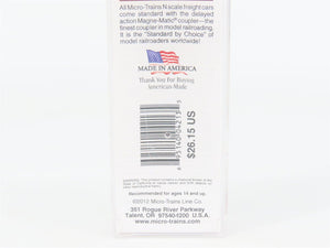 N Scale Micro-Trains 09600090 EUGX FAR-MAR-CO 3-Bay Covered Hopper 15 RTR