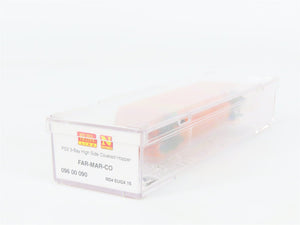 N Scale Micro-Trains 09600090 EUGX FAR-MAR-CO 3-Bay Covered Hopper 15 RTR