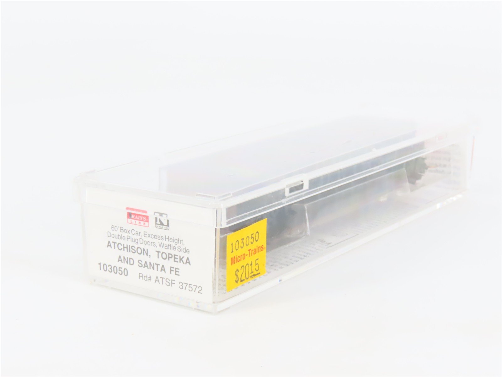 N Scale Micro-Trains 103050 ATSF Santa Fe 60' Box Car 37572 RTR