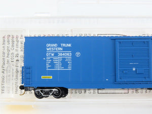 N Scale Micro-Trains 104010 GTW Grand Trunk Western 60' Box Car 384063 RTR