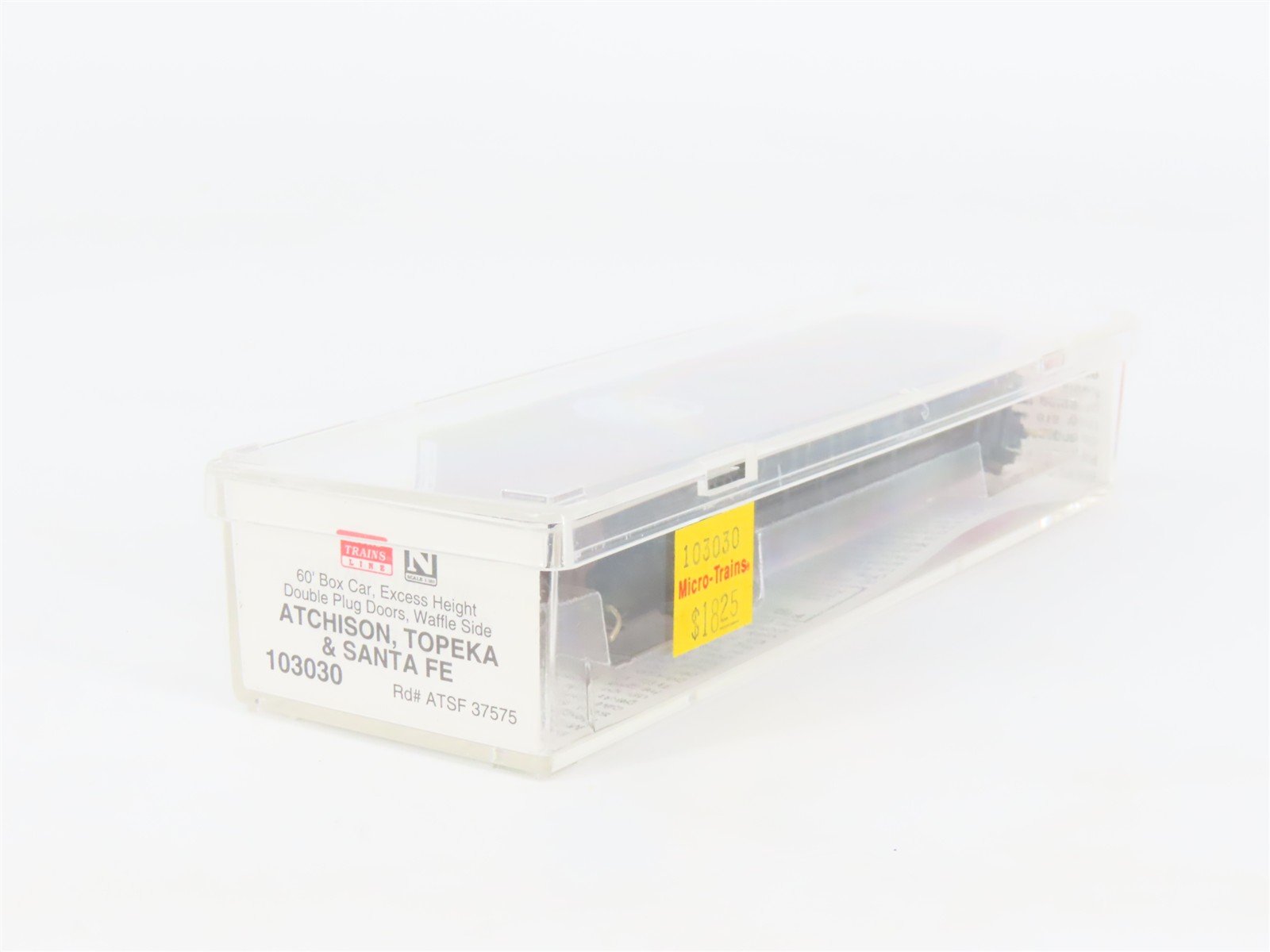 N Scale Micro-Trains 103030 ATSF Santa Fe 60' Box Car 37575 RTR