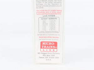 N Scale Micro-Trains 104020 PC Penn Central 60' Box Car 278655 RTR