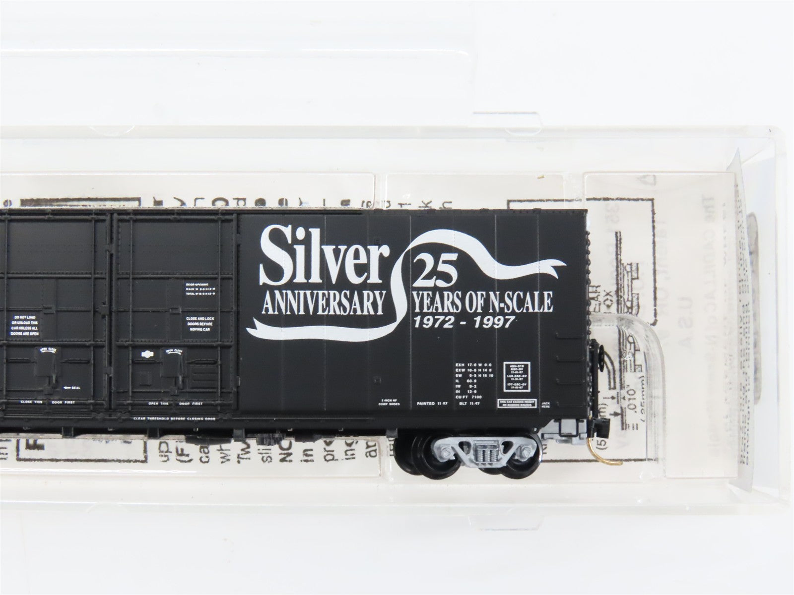 N Scale Micro-Trains 102030 MTL Micro-Trains Line 60' Box Car 1172 RTR