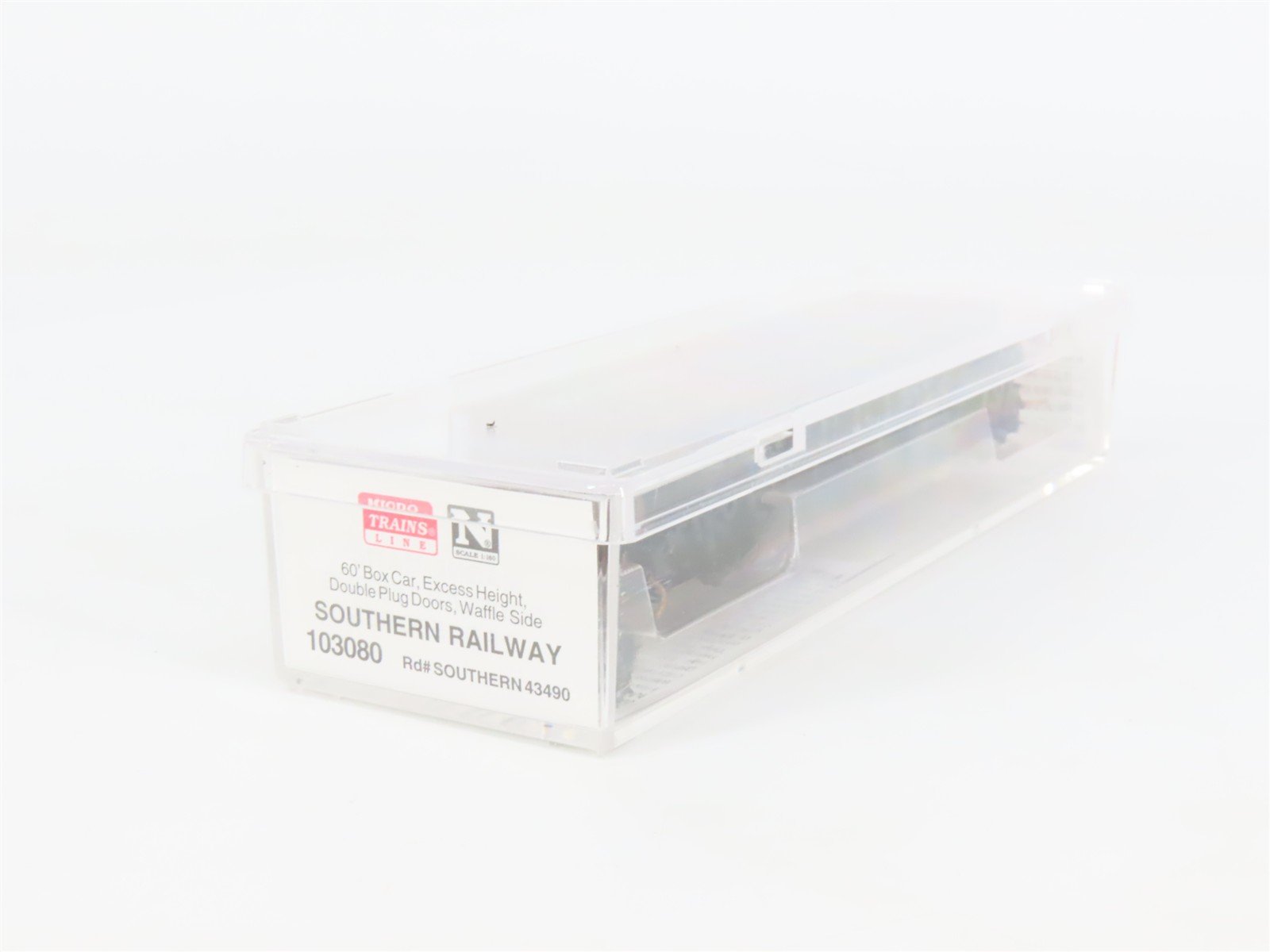 N Scale Micro-Trains 103080 SOU Southern Railway 60' Box Car 43490 RTR