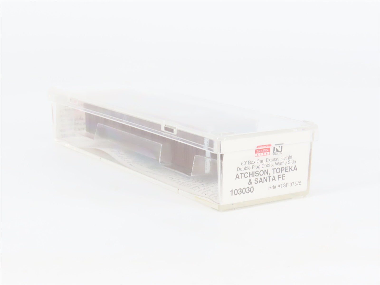 N Scale Micro-Trains 103030 ATSF Atchison, Topeka & Santa Fe 60' Box Car RTR