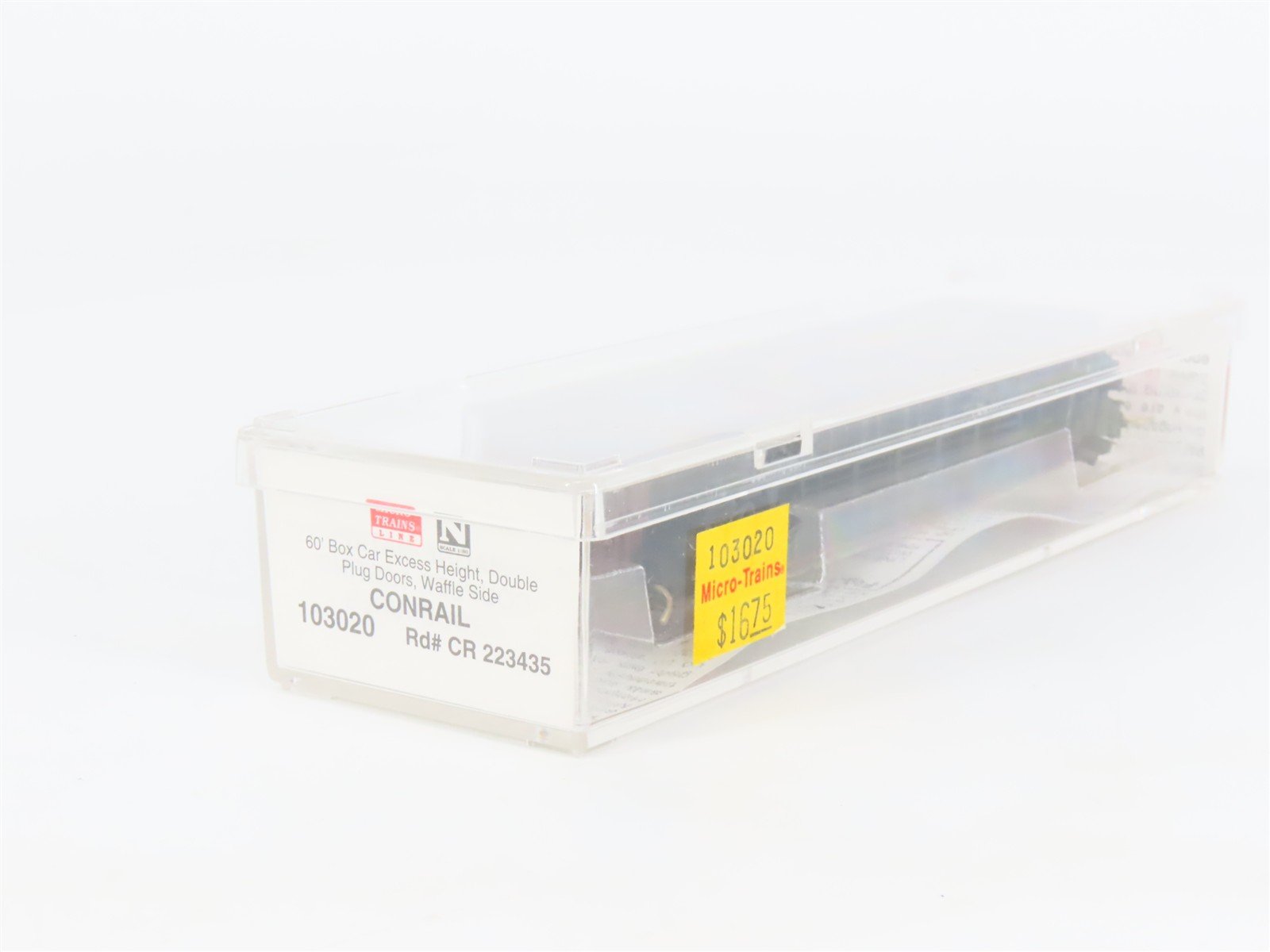 N Scale Micro-Trains 103020 CR Conrail 60' Box Car 223435 RTR