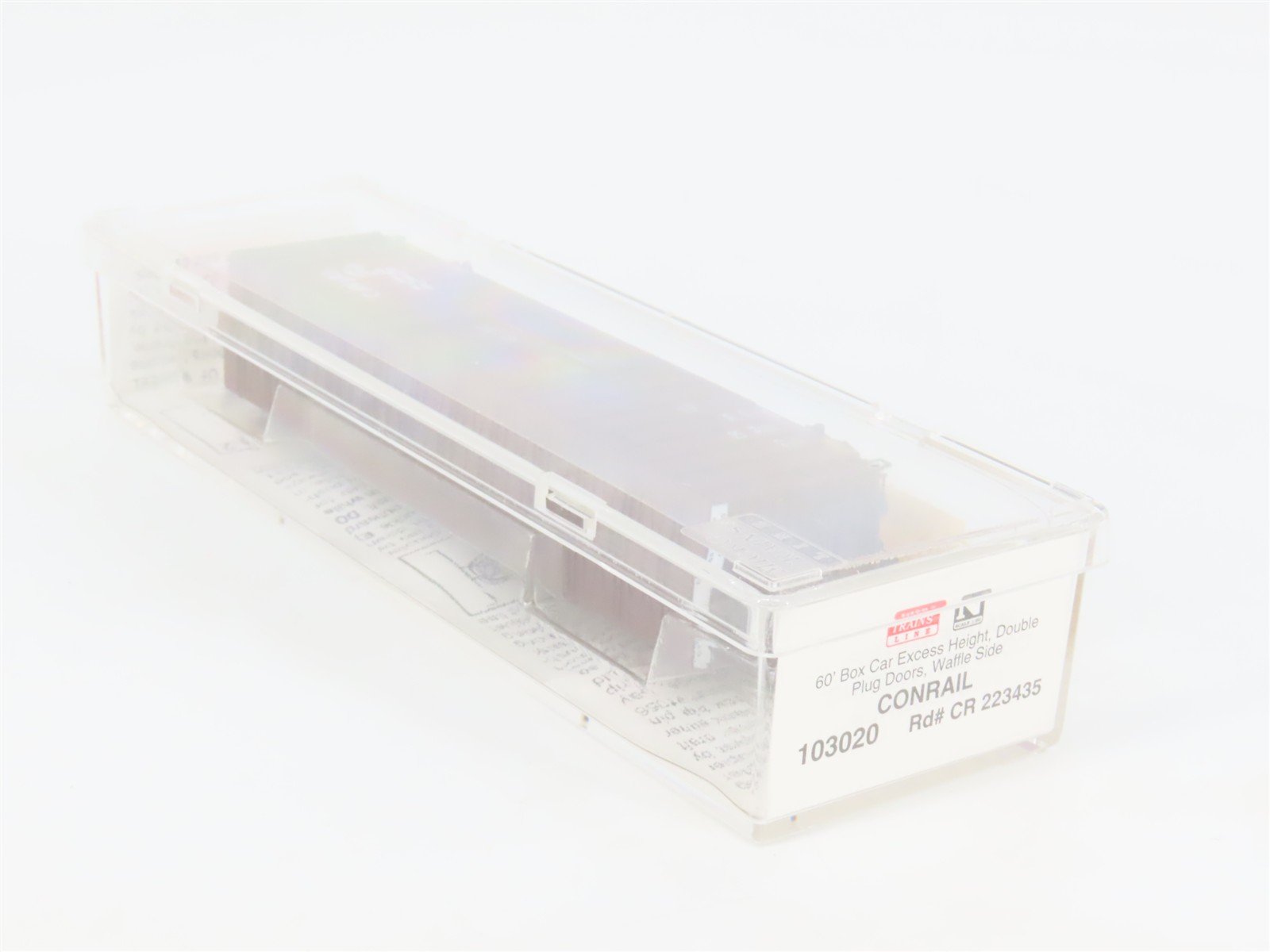 N Scale Micro-Trains 103020 CR Conrail 60' Box Car 223435 RTR