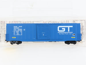 N Scale Micro-Trains 104010 GTW Grand Trunk Western 60' Box Car 384063 RTR