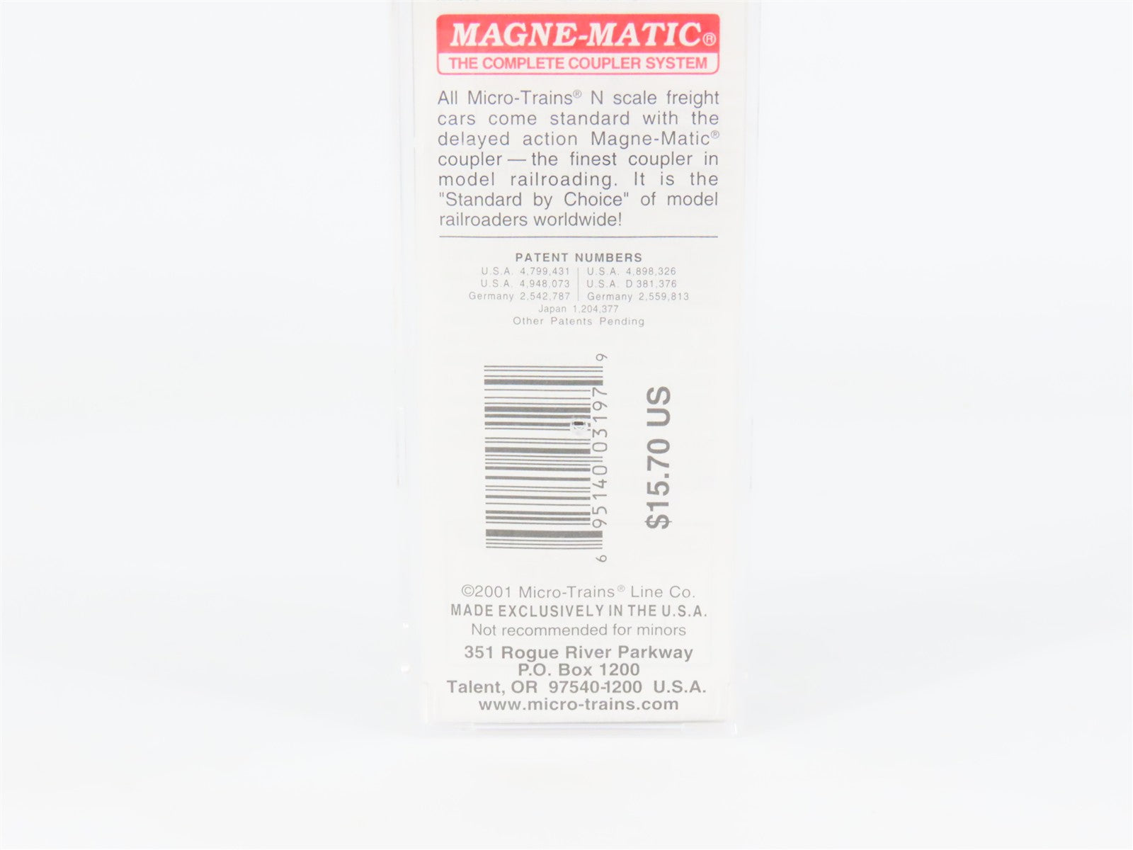 N Scale Micro-Trains 54120 ACL Atlantic Coast Line Bulkhead Flat Car 78595 RTR