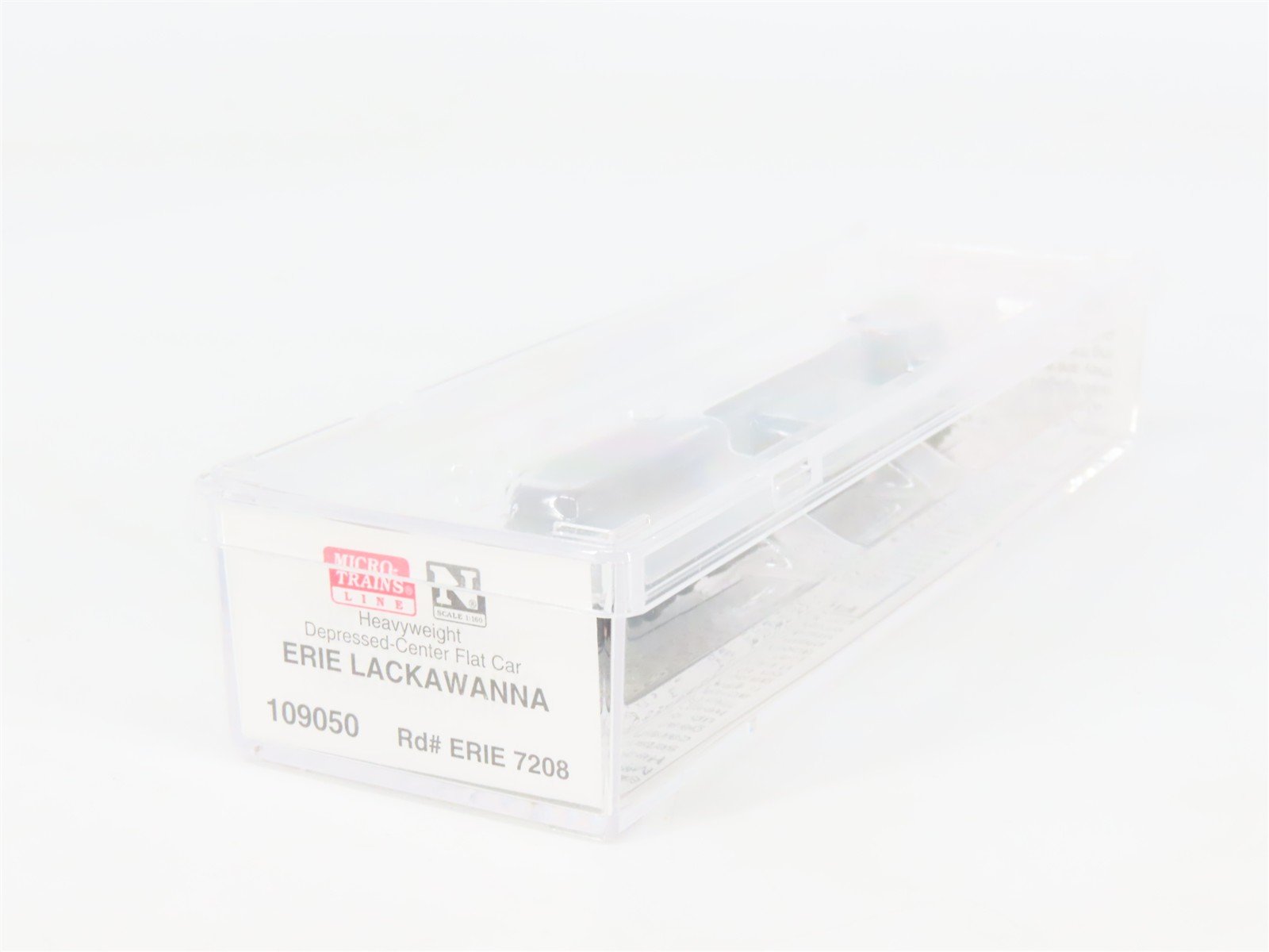 N Scale Micro-Trains 109050 Erie Lackawanna Flat Car 7208 RTR