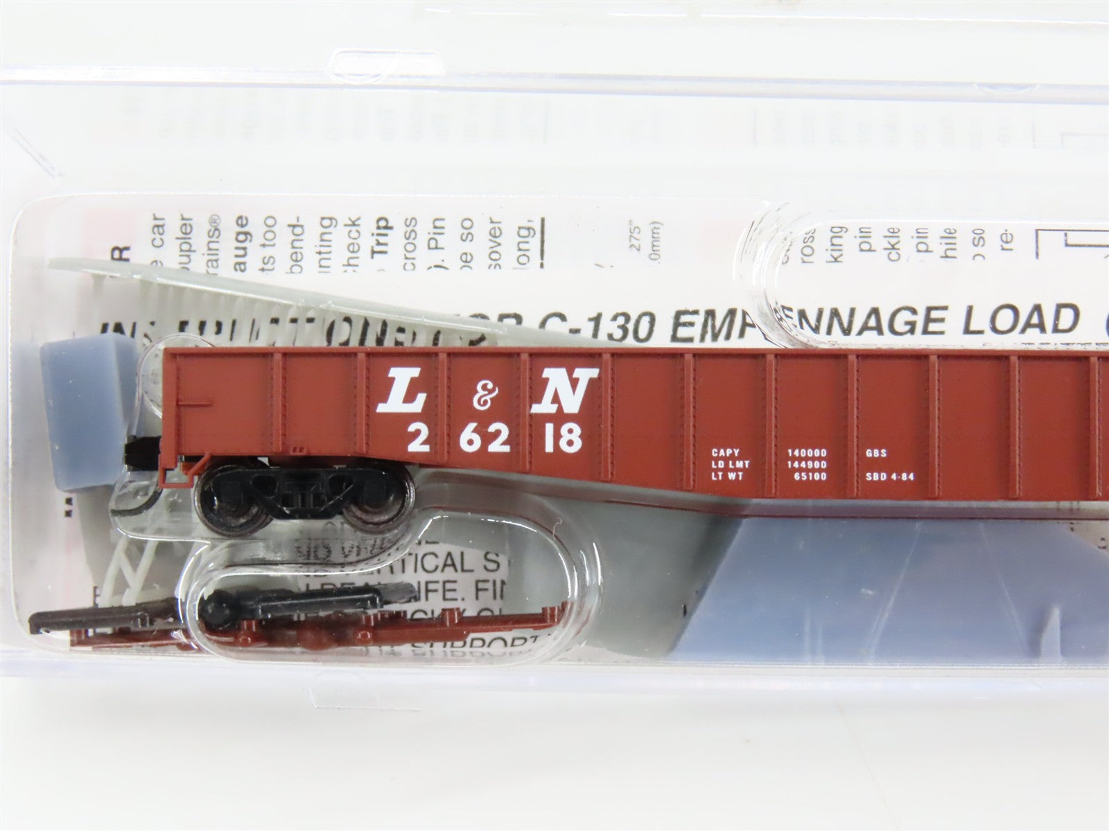 N Scale Micro-Trains 10700110 L&N Louisville & Nashville 65' Mill Gondola RTR