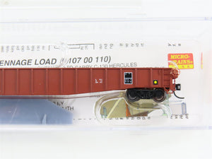 N Scale Micro-Trains 10700110 L&N Louisville & Nashville 65' Mill Gondola RTR