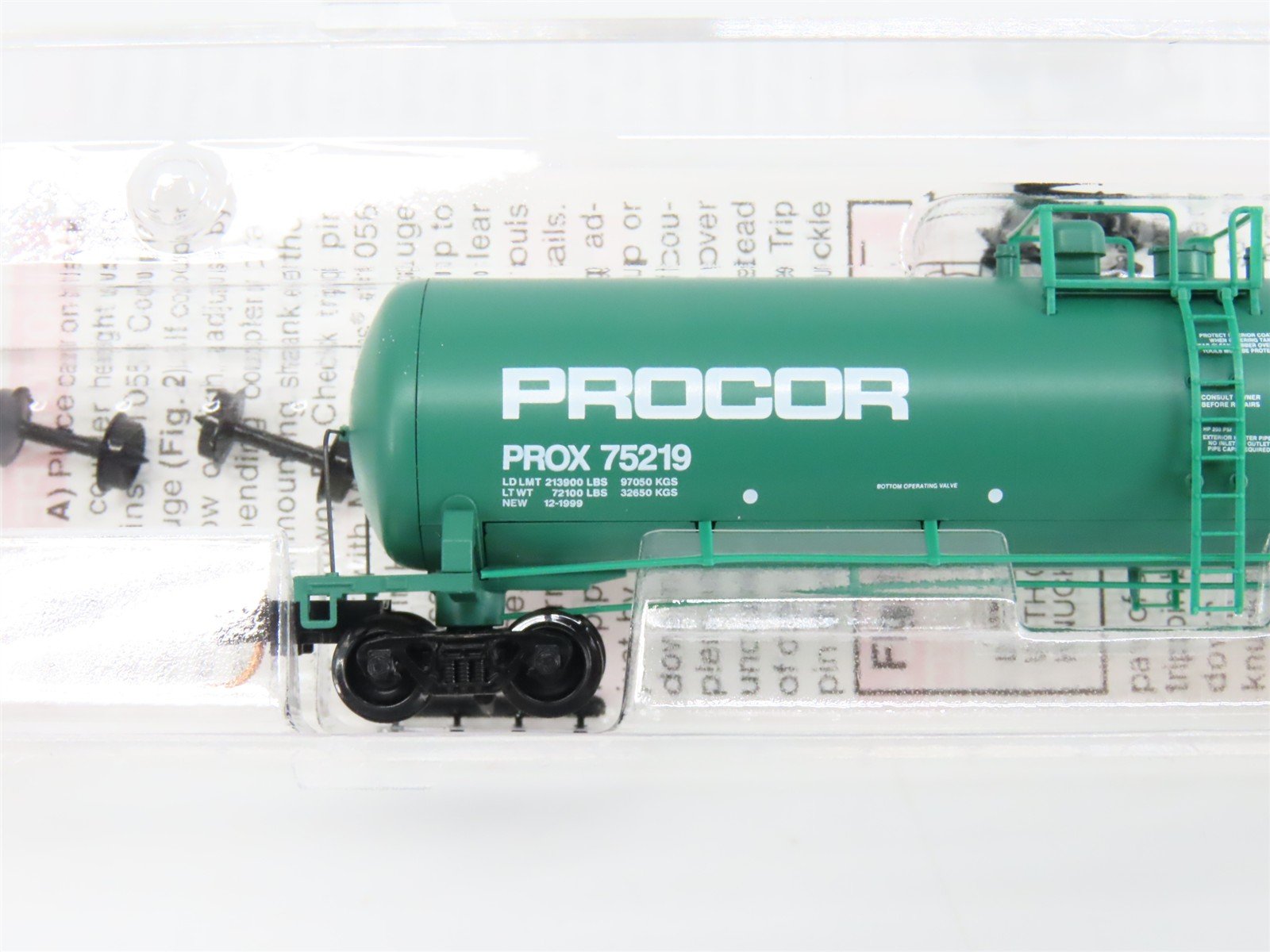 N Scale Micro-Trains 110070 PROX Procor 56' Tank Car 75219 RTR